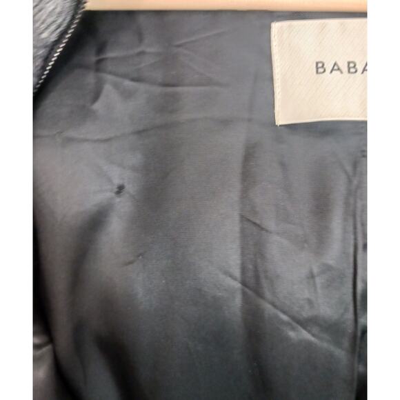 Aritzia Babaton Wool Cashmere Blend Faux Fur Hood Gray Winter Coat Size XS - Picture 6 of 7